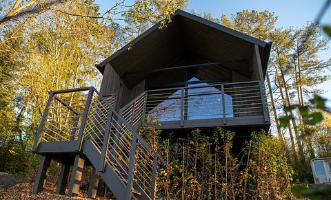 Forest cabin with sauna on a hill in Durbuy - 4