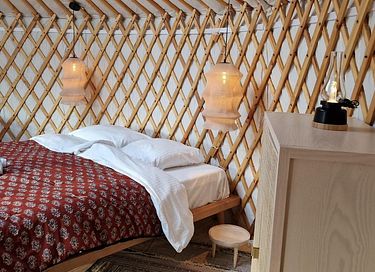 Panorama Yurt voor 2-4 personen - 16