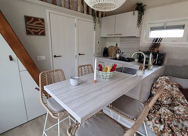Une tiny house attrayante dans la campagne de Drenthe - 9