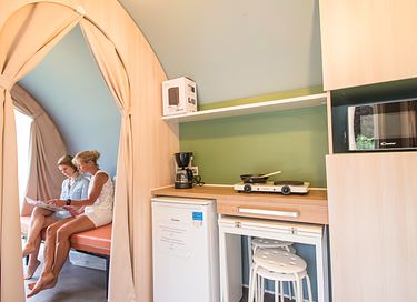 Leuke ronde glampingtent in de Ardennen - 4