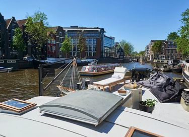 Luxe woonschip in het centrum van Amsterdam - 26