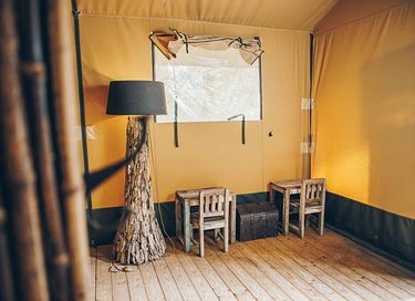 Tente safari de luxe en camping polyvalent - 22