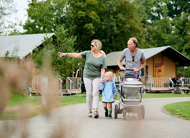 Luxe safaritent met airco voor 6 personen - 12