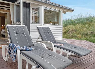 Vakantiehuis met sauna in Vejers Strand - 6