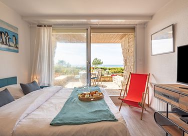 Vakantiehuis met terras aan het strand - 1