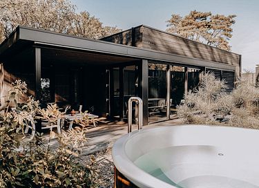 Luxe lodge (6p) met privé hottub - 1