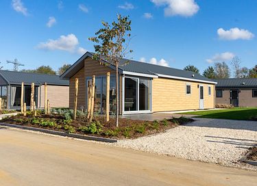 Gezellige vakantiewoning op waterrijk park