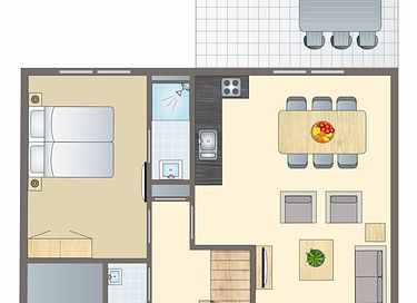 Vacation accommodation for 6 people in Zeeland - 13