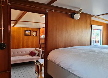 Charmante kapiteinshut op historisch schip - 9