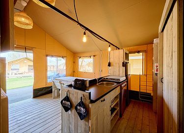 Tente glamping 6 personnes à la campagne - 3