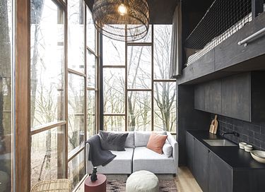 Unique glass cabin at a height of 4 meters - 6