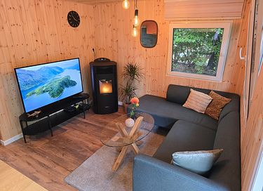 Tiny Lodge met privé jacuzzi - 5