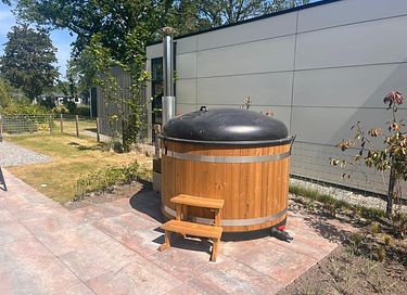 Modern ingericht chalet met hottub  - 3