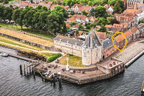 Slapen met uitzicht op de haven van Veere - 3