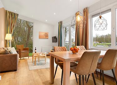 Chalet mit Steg am See in Drenthe - 4