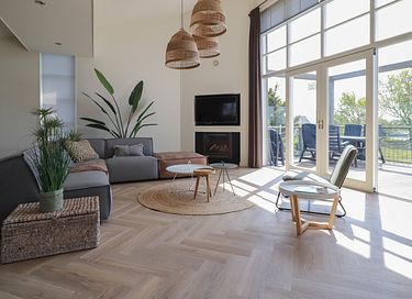 Wellnessvilla met uitzicht op het IJsselmeer - 4