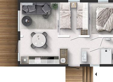 Modern Tiny House met uitzicht op de bergen - 7