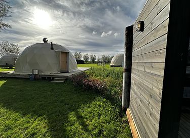 Glamping Dome mit privatem Whirlpool und Aussicht - 18