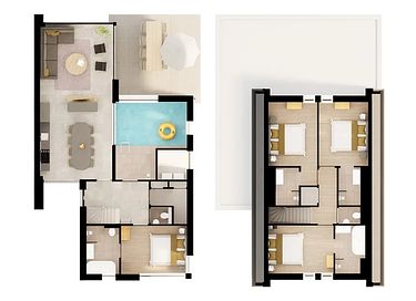 Logement de vacances pour 8 personnes avec piscine privée - 13