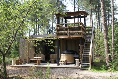 Maison unique dans la forêt avec bain à remous - 2