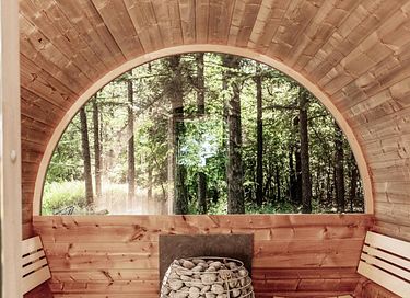 Nature lodge (6p) in Germany with own sauna - 3