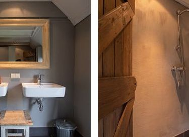 Casita de lona acogedora con ducha privada en la granja - 19