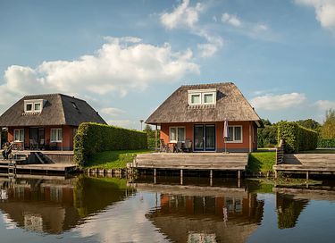 5-persoons bungalow met aanlegsteiger