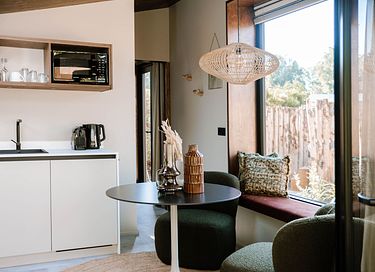 Romantische cabin met wellness - 15