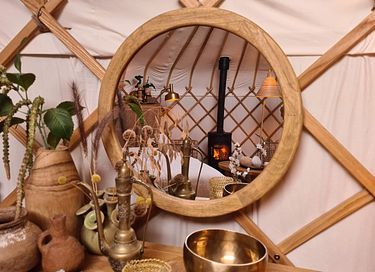 Luxe yurt met Bohemien chic interieur - 6