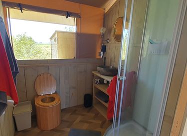 Glamping met privé hottub - 16