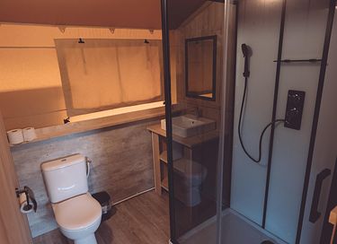 Luxuriöses Safarizelt (5 Personen) mit Klimaanlage - 22