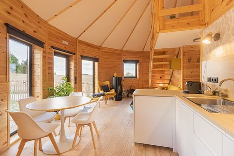 Modern yurt with complete wellness - 3