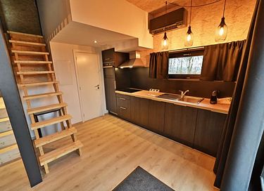 Boslodge met privé sauna  - 7