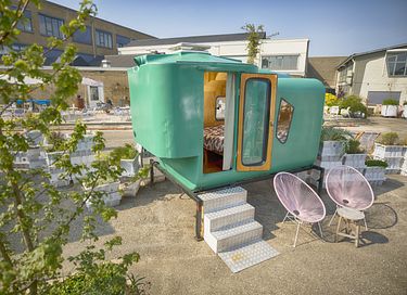 Overnachten op een bijzondere stadscamping - 4