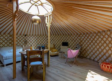 Knusse yurt vlakbij Drents natuurgebied - 4