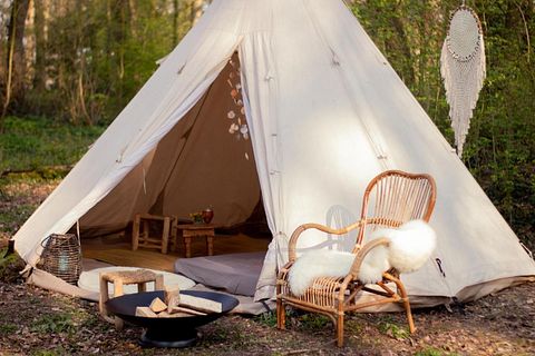 Glamping in de natuur met meditatie/yoga - 5