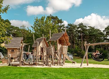 Boslodge op leuke camping in Overijssel - 22