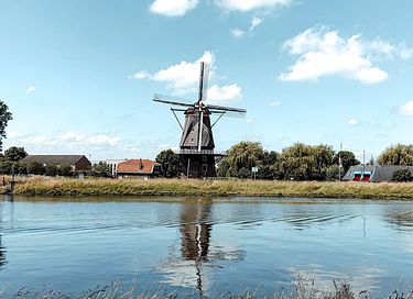Uniek vakantiehuisje onder de molen - 4