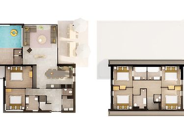 Luxe vakantiehuis met verwarmd binnenzwembad - 37