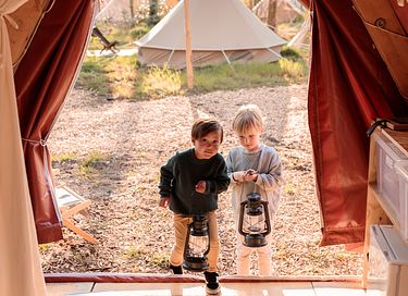 Glamping op een voormalige militaire basis - 6