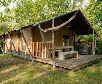 5 tende glamping per una bella vacanza in famiglia in Italia