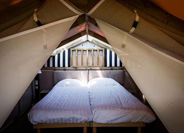 Tente Glamping avec plancher pour 4 personnes - 6