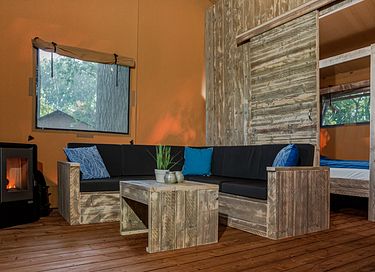 Wellness safaritent (6p) met sauna én hottub - 11