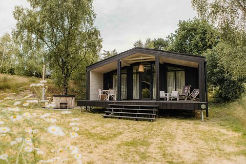 Logement de vacances (4p) avec bain à remous dans la nature - 5