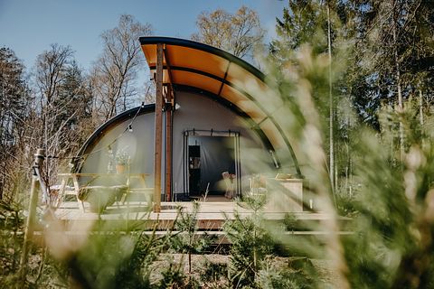 Design tent op de Veluwe voor 5 personen - 2