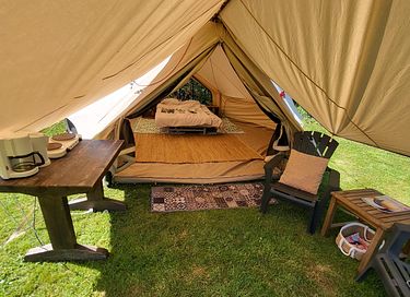 Stimmungsvolles Tipi-Zelt in Küstennähe - 4