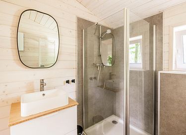 Houten lodge (5p) in mooie omgeving - 14