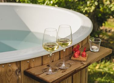 Natuurlodge (2 pers.) met hottub - 14