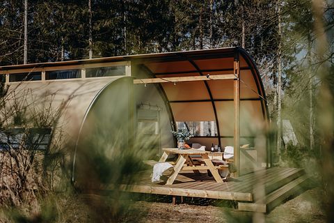 Design tent op de Veluwe voor 5 personen - 5
