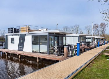 Vakantie woonboot aan het Sneekermeer - 24